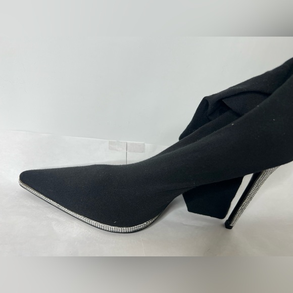 Rene Caovilla crystal embelished sock boots - Picture 7 of 16